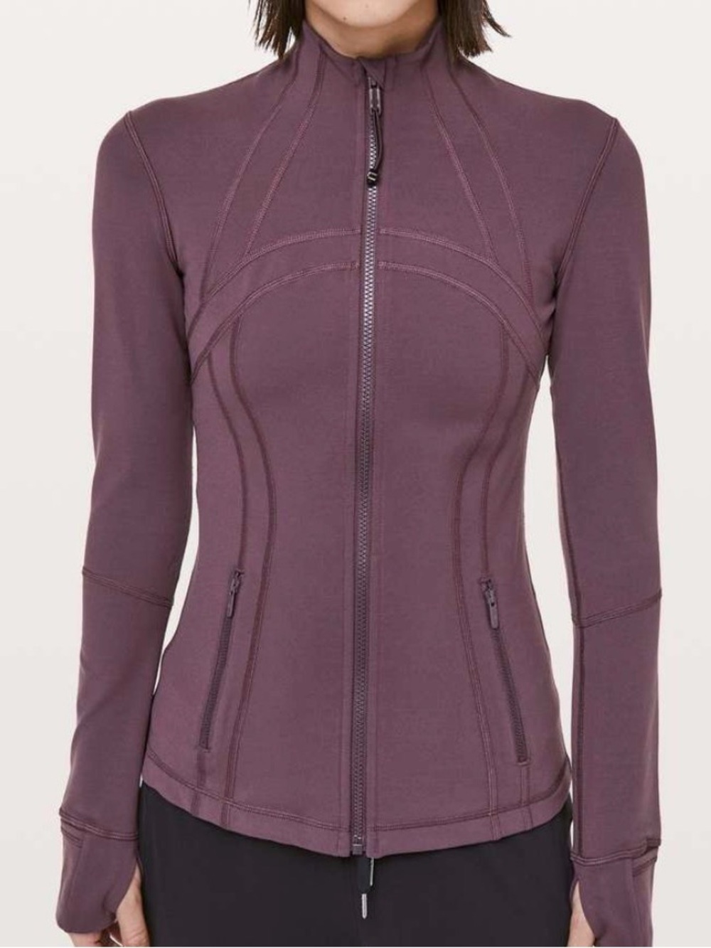 LULULEMON DEFINE JACKET ARCTIC PLUM SIZE 8